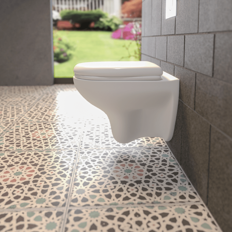 Atlas Geo Rimless The Lecico GEO Rimless Wall Hung Pan - Lecico
