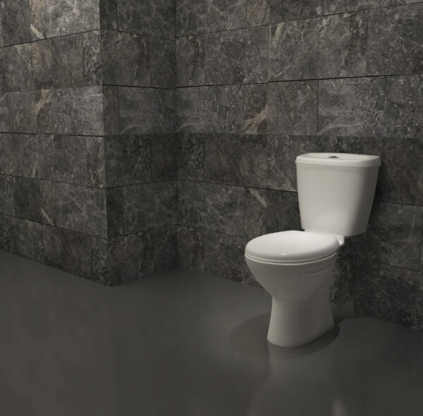 Atlas Venezia Close Couple Watersaving WC Box Set (Top Flush Single Push Button)