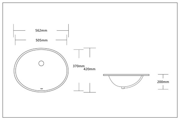 Blyde Under-Mount Basin diagram