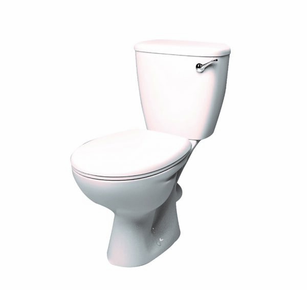 NEON Close Couple WC and MDF Seat Box Set (Front Flush)