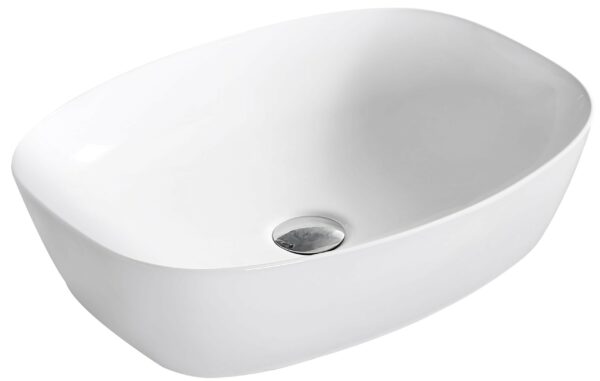 Nile Counter Top Basin Gloss White