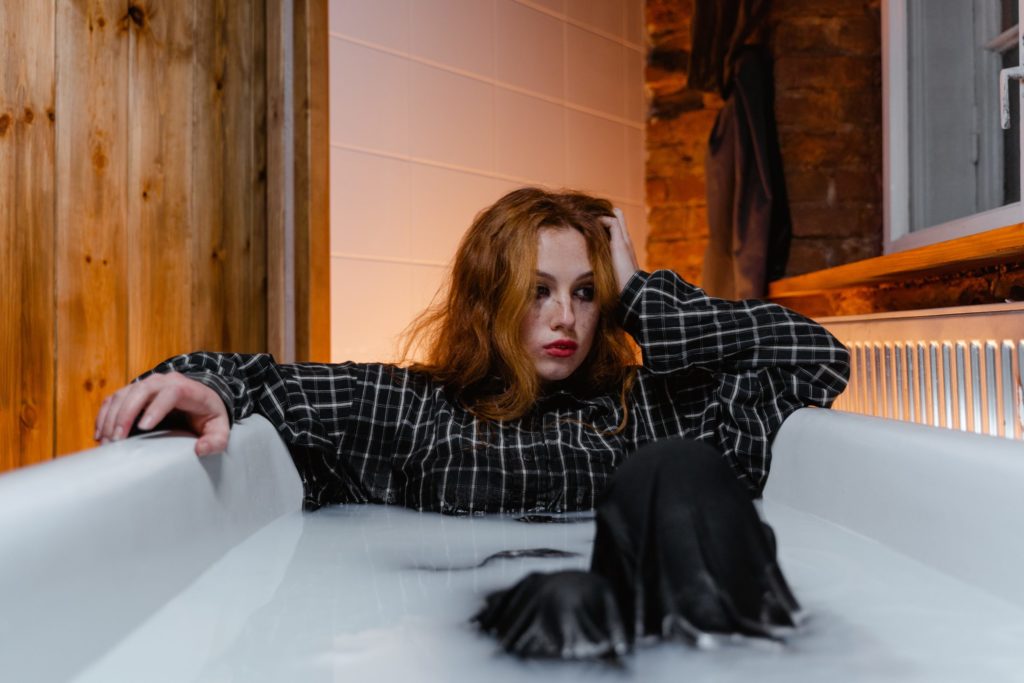 Woman in Tub