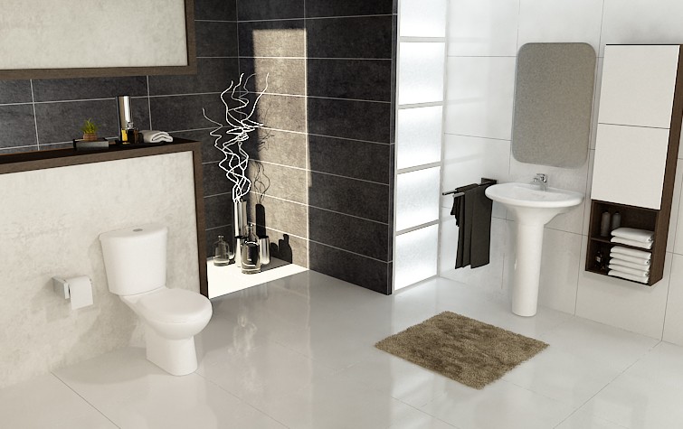 Marbella toilet close couple
