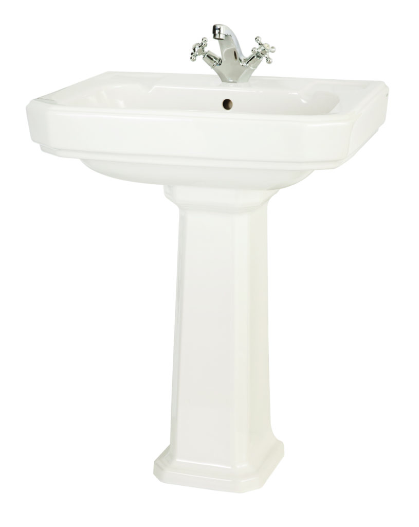 New Hamilton 63cm Basin with full pedestal