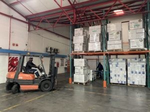 LecicoSA Warehouse Team Members in action