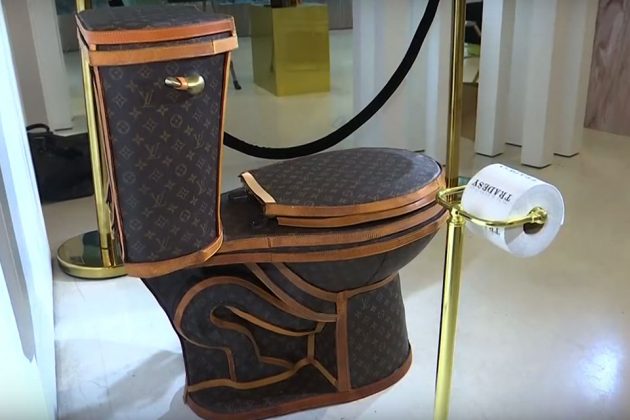 Louis Vuitton Toilet