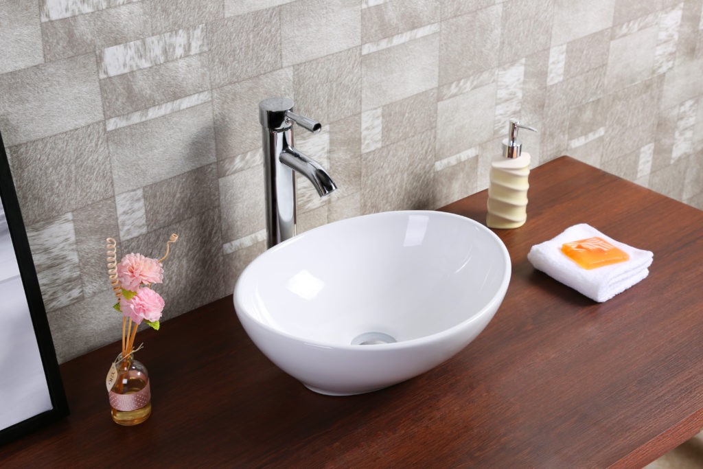 The LecicoSA Ovale Counter Top Basin
