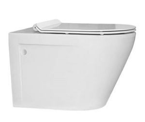 Zambezi Rimless Wall-Hung Pan with Soft Close Seat