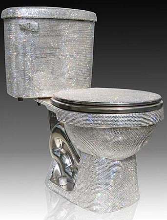 Swarovski Toilet