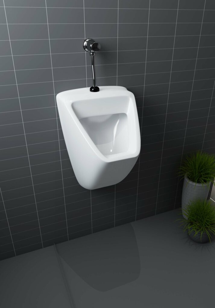 GEO Urinal, Including Sleeve (Top Inlet) Lecico