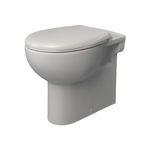 Laguna Back-to-Wall Assisted Mobility Raised Height Pan