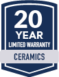 Lecico warranty on ceramics