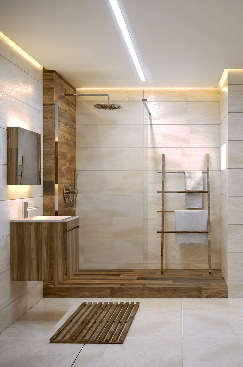 Barriera Wall Mounted Shower Screen Silver - Image 2