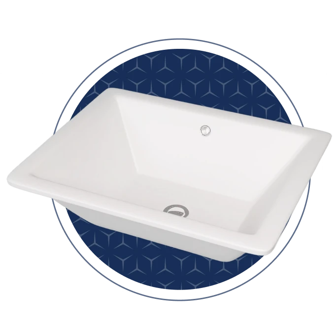 Undercounter basins