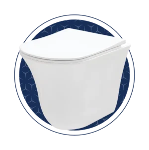 Comfort Wall hung Pan with Soft Close Seat