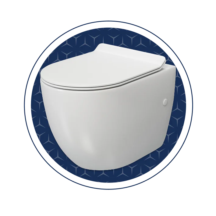 Matrix-Round-Rimless-Wall-hung-Pan-with-2111-Soft-Close-Seat