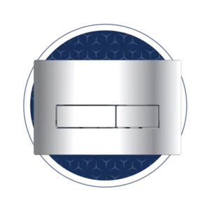 Chrome Flush Plate