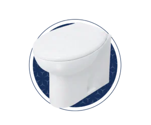 Riviera Back-To-Wall Rimless Pan