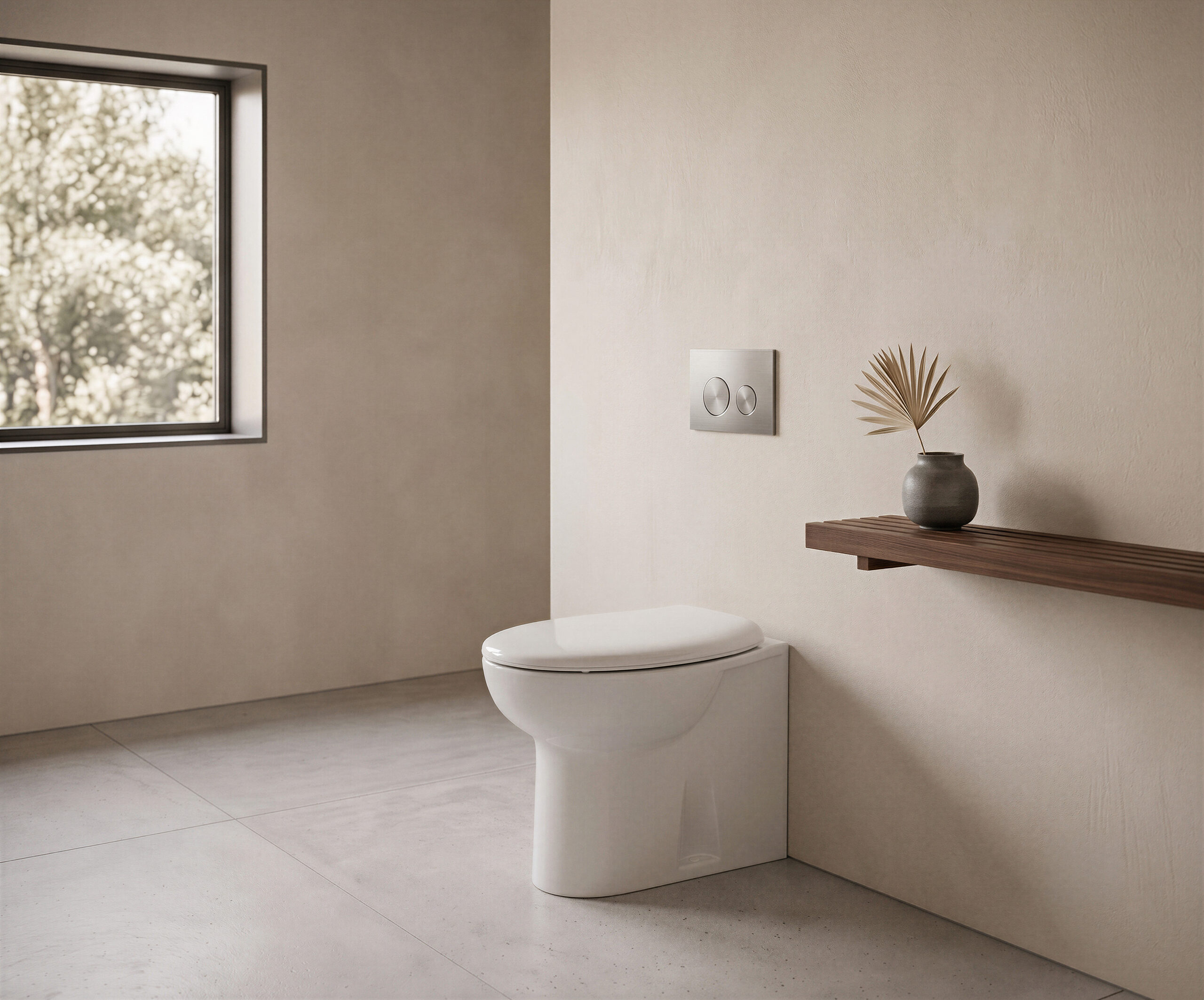 Riviera Back-To-Wall Rimless Pan - Image 3