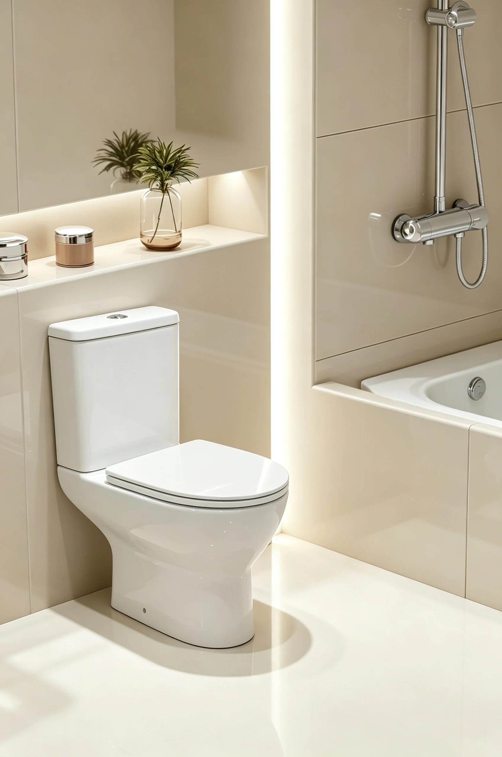 Matrix Round Rimless CC Box Set with Soft Close Seat - Image 2