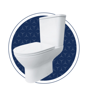 Matrix Round Rimless CC Box Set with Soft Close Seat