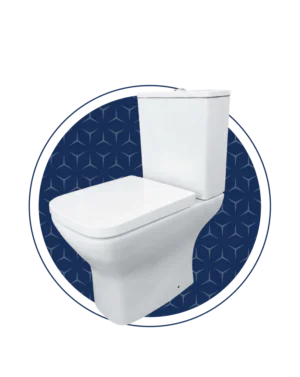Matrix Square Rimless CC Box Set with Soft Close Seat