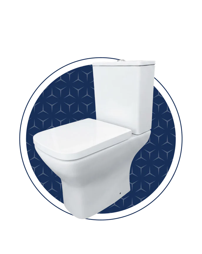 Matrix Square Rimless CC Box Set with Soft Close Seat