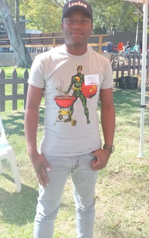 Our AWESOME Kabelo attending a Customer Supplier Day
